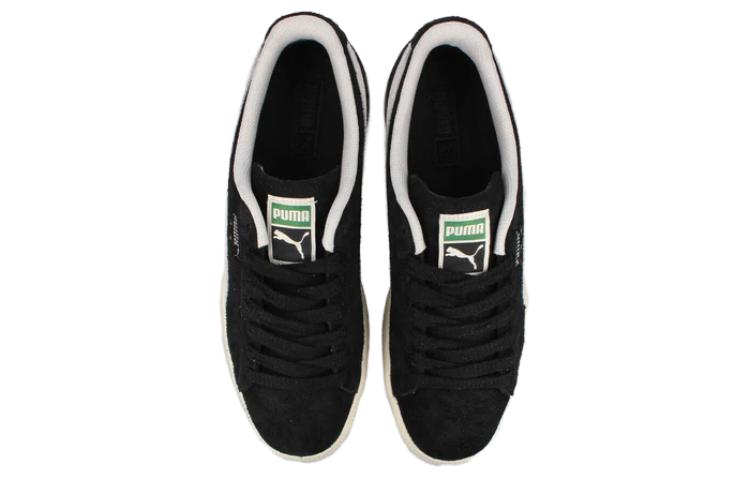 PUMA Clyde Hairy Suede PUMA Black Frosted Ivory 393115-02
