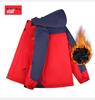 Men's Winter Fleece-Lined Windbreaker: Outdoor Windproof Warm Cotton Jacket, Plus Size for Mountaineering and Fishing.