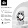 Overseas Direct Import Genuine Product Disney Mens W000524 Mickey Mouse Honor Stainless Steel Bracelet Watch.