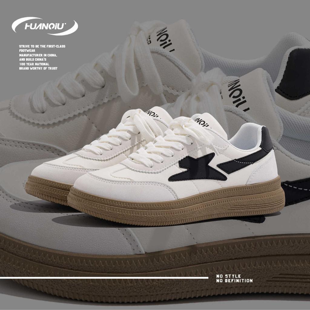 Global sports moral training shoes men's spring casual board shoes trendy versatile men's shoes platform white shoes ZHQ3367