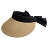 Straw Bow Empty Top Hat Wide Brim 25 Summer Straw Hat Sunscreen Sun Hat Sun Hat