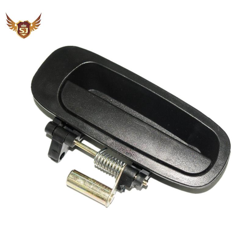 Exterior Door Handle,For Toyota Corolla 1996-2001 AE110 Black Frosted Surface Front Left Or Right 1pc