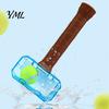 Aggressive Chewers Toy Interactive Squeaky Hammer Dog with Built-in Tennis Ball for Medium And Large Dogs, Enrichment Toys Sound Making Puppy
