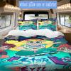 Star Butterfly Pattern Bedding,Quilt Set Quilt Cover Pillowcase Home Birthday Gift (1*duvet cover+2*pillowcase,without core)SSJT0917357