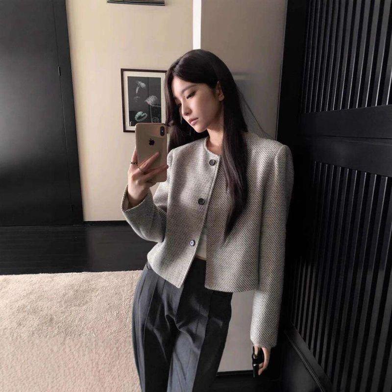 Loose, Versatile French-Style Elegant Socialite Coat
