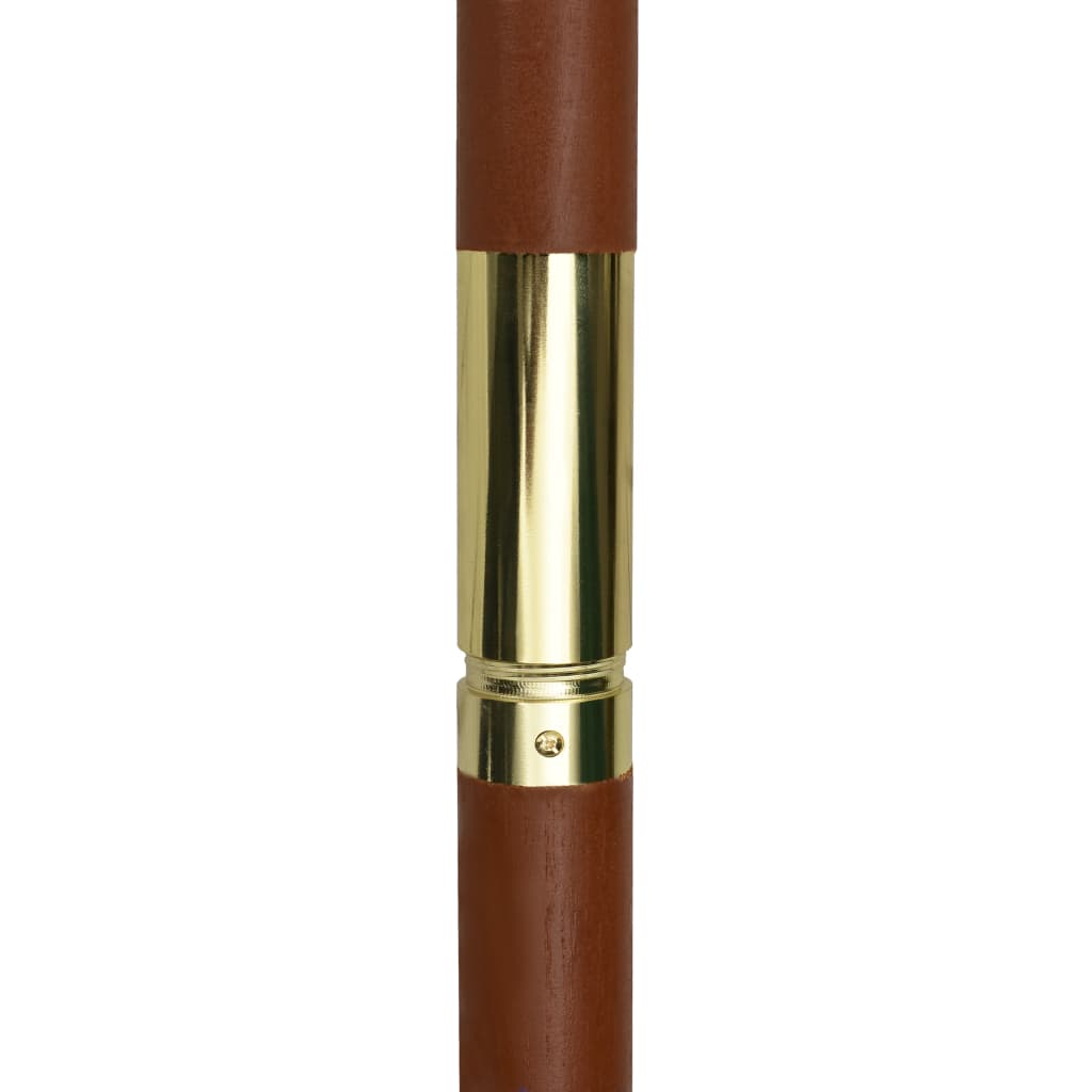 Wooden Mast Sun Umbrella 200 X 300 Cm Anthracite Grey