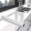 Adesivo Resistente a Óleo para Fogão de Cozinha Sala de Estar 40cm Resistente a Altas Temperaturas Bancada de Mármore Armário Capa de Parede Repelente à Água