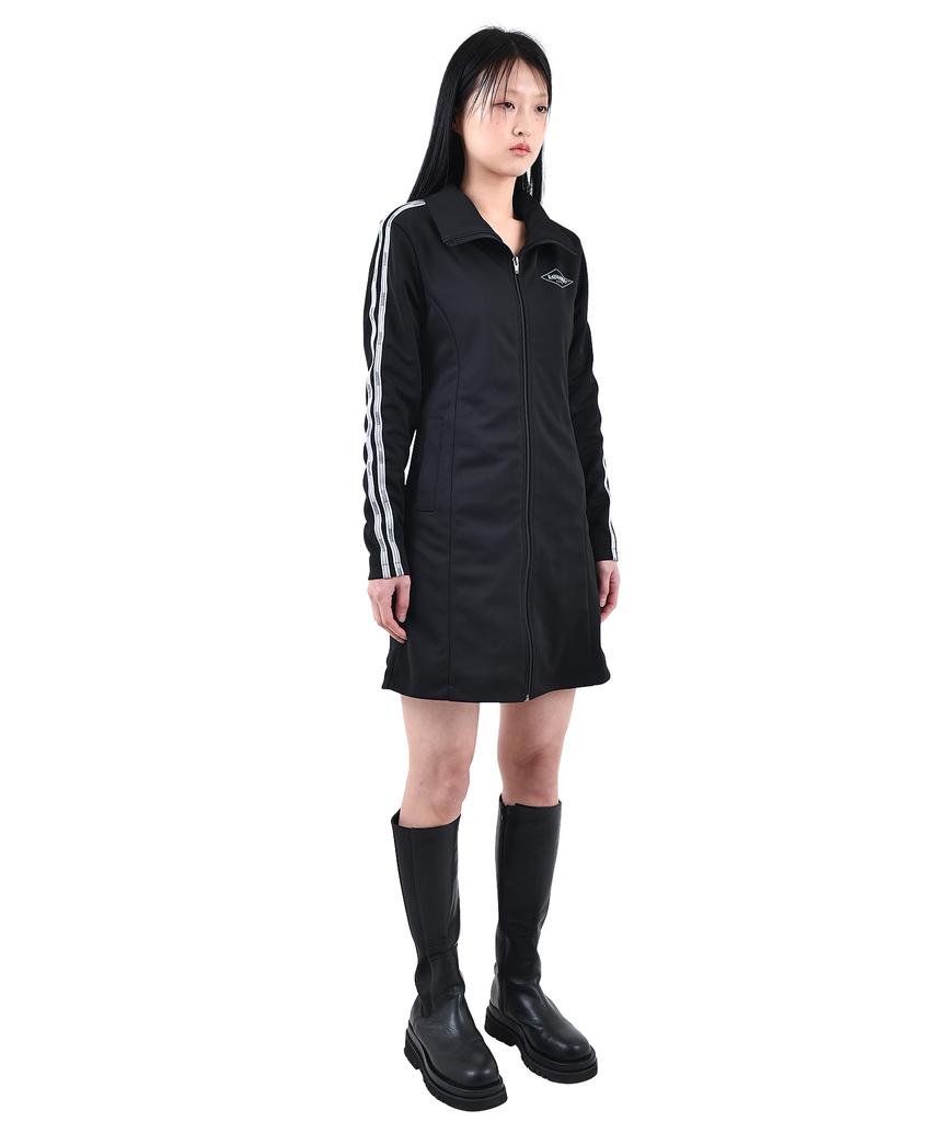 Catharsis Sporty Track Jersey One-Piece Black S M