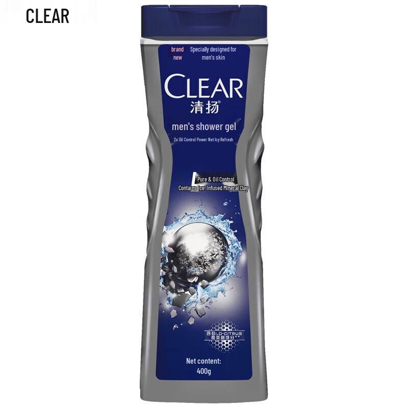

Clear Men s Balancing Oil Control Deep Cleansing Shower Gel