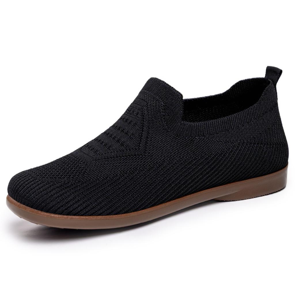 Women's Shoes Spring Breathable Lightweight Cloth Shoes Comfortable Soft Bottom Casual Mom Shoes Casual Soft Sole Non Slip Walking All Day Sneakers