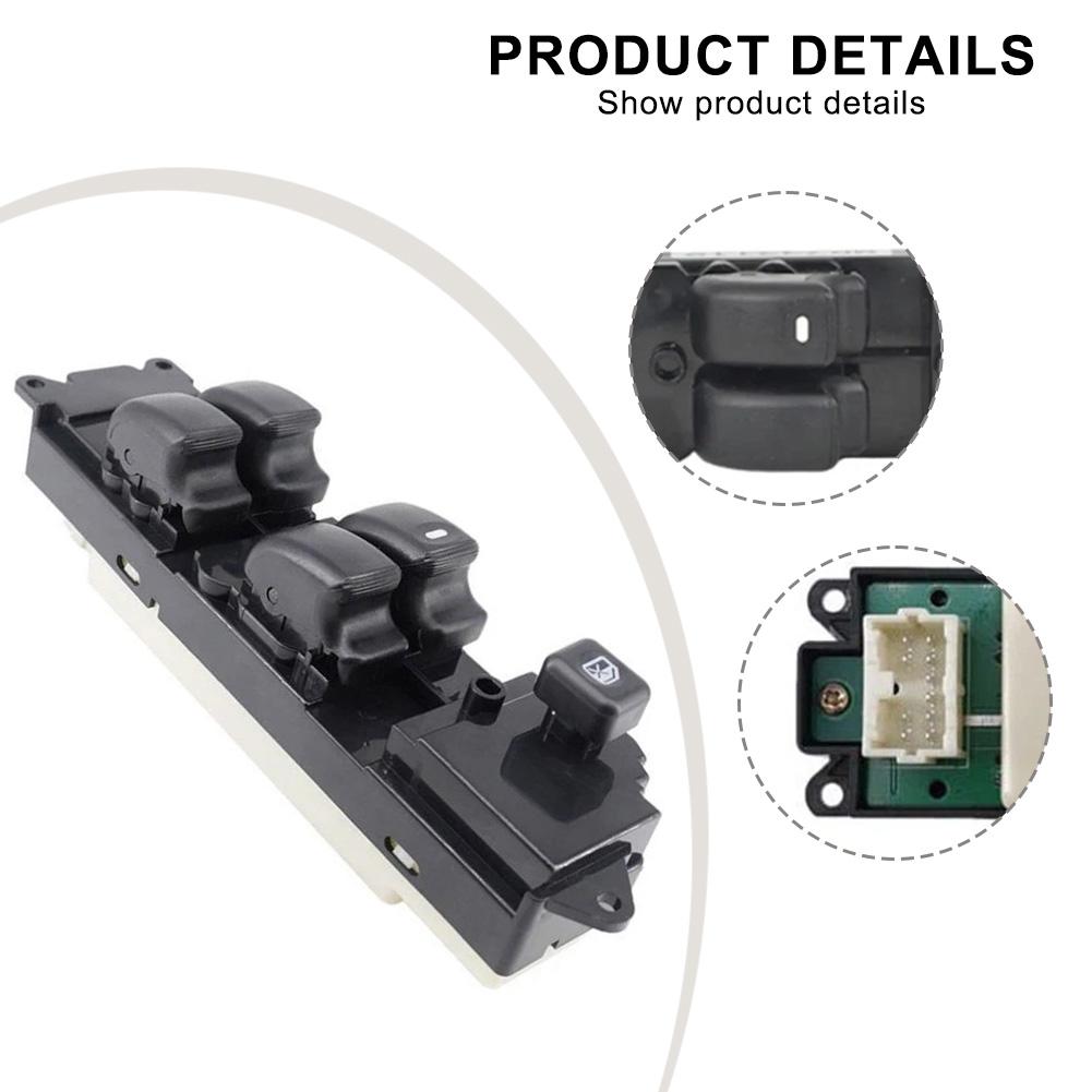 Master Window Switch Power Window Switch Black Power Window Switch Replacement Automotive Tool Plastic Material China Mainland