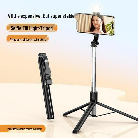 

Portable Telescopic Bluetooth Selfie Stick & Tripod Phone Holder 1.7m Bluetooth Standard