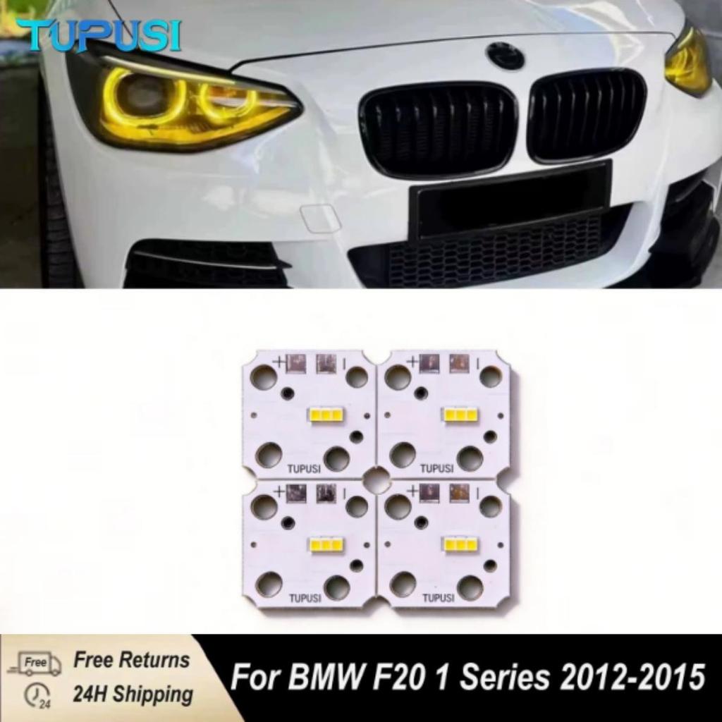 Aplicabil pentru BMW Seria 1 F20/F21 2012-2015: Placă cu LEDuri Albe/Galbene pentru Lumini de Zi.