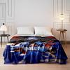 Yu Yu Hakusho anime character group blanket Flannel blanket for bedroom, living room, sofa, and nap sofas