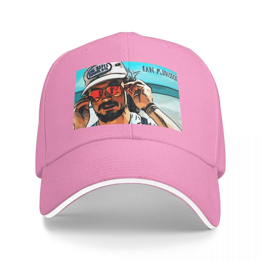 Ian At the Beach Baseball Cap Luxury Women Cap Wild Ball Hat Womens Golf Wear Unisexs