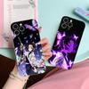 Demon Slayer Shinobu Kocho Phone Case for iPhone 16 15 14 13 12 11 X XR XS 8 6 Pro Max Plus Mini Clear Colour Protective Cover