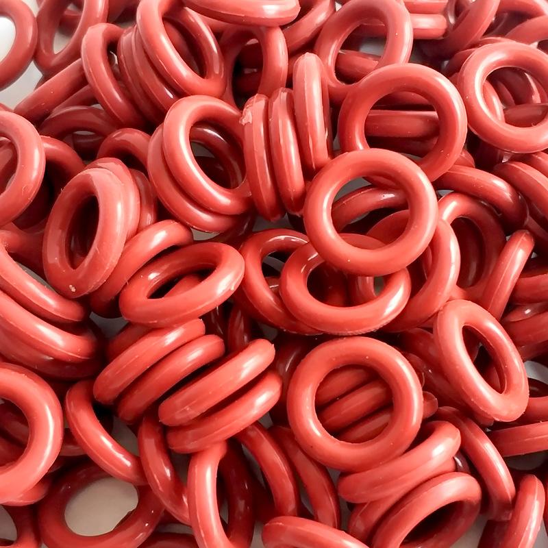 225PCS Red Silicone O Rings Sealing Gaskets Set High Pressure O-Rings Silicon Washer Rubber Kit