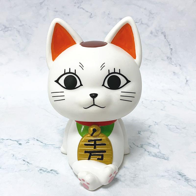 Anime Highway Granny Figure Q Edition Highway Granny Action Figure Fortune Cat Model Toys Car Accessories Piggy Bank Toys Gift