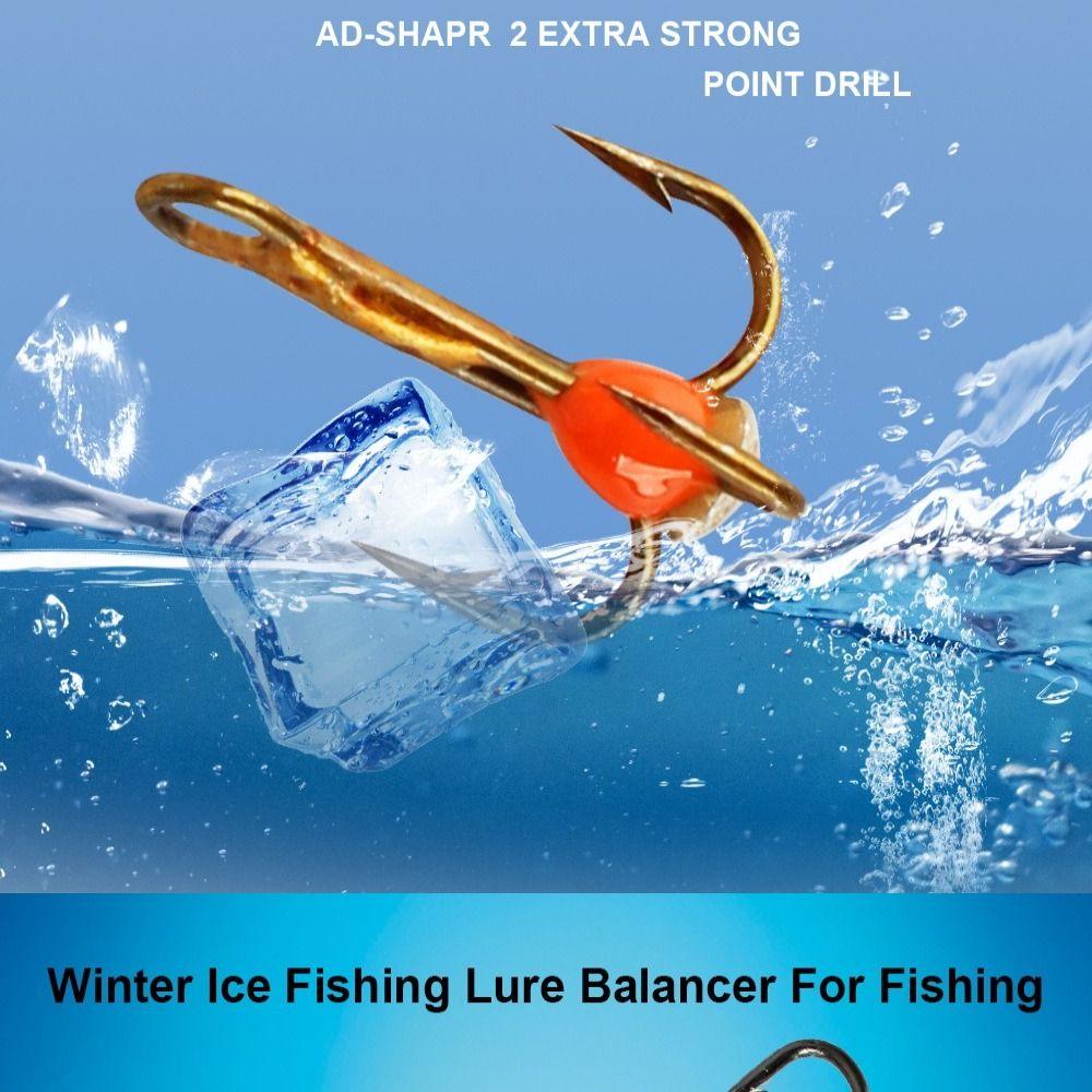 12g/7cm Spoon Metal Lures Artificial Lead Hard Hook 2024 Winter Ice Fishing Lure  Diamond