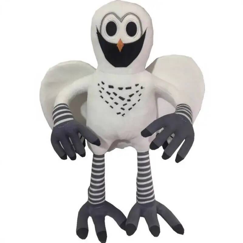 2026 New 99 Nights In The Forest Plush Game Merchandise Brown Stand And Sit Elk Deer White Owl Stuffed Doll Pillow For Kid Gifts
