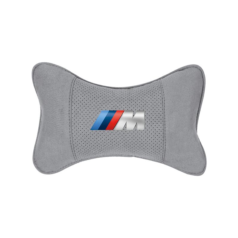 Samochodowy zamszowy zagłówek podpora karku Akcesoria do siedzeń samochodowych Dla BMW E46 E90 E60 F30 F10 E39 i3 i4 X1 X2 X3 X5 X4 X6 X7 M3 M4 M5 G30 i7
