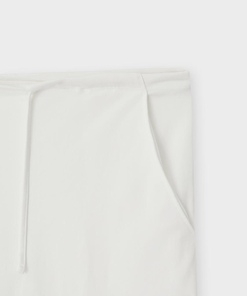 Deolil Bake Long Skirt_Ivory