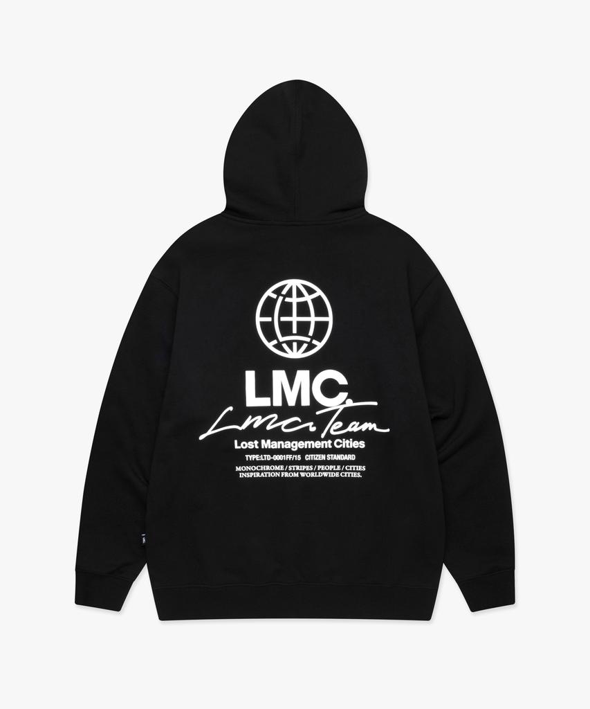 Lmc Signature Combo Zip-Up Hoodie Black