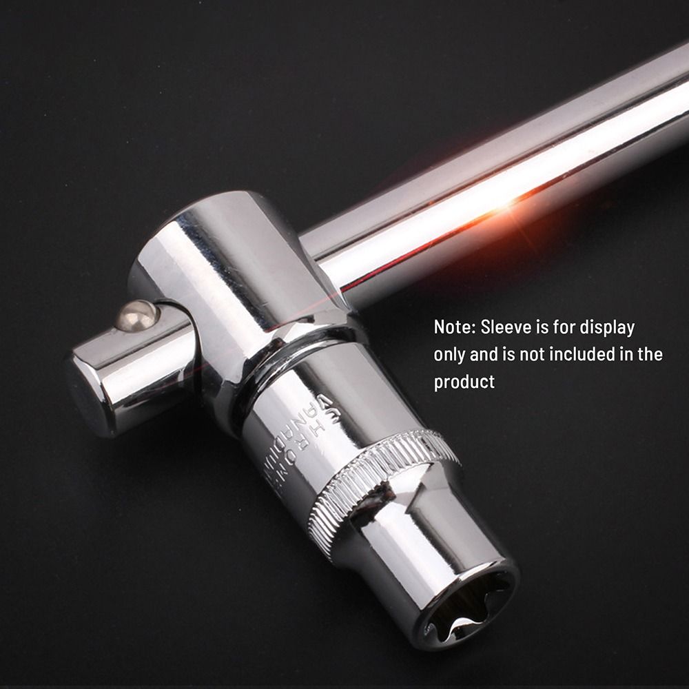 1Pcs 1/4" 3/8" 1/2" Drive Socket Wrench Sleeve Sliding Rod Durable T Bar Socket Adapter