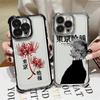 Anime Tokyo Ghoul Plating Phone Case For iPhone 17 Air 16 E 15 14 13 12 11 Pro Max Plus Mini SE 2020 2022 Anti-Fall Airabag
