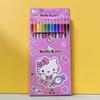 Kuromi Children's 12-Color Colored Pencils Set for Drawing and Doodling