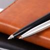 Luxury qualitymetal Ballpoint Pen stainless steel color Press signature pen ball point pen Stationery Office Supplies new