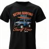 Retro Surfing Surf Tour1969 Printed Unisex Unisex Unisex Tshirt Tops Cotton Wwii Jeep Graphic Adventure Gear The Endless Summer Tees