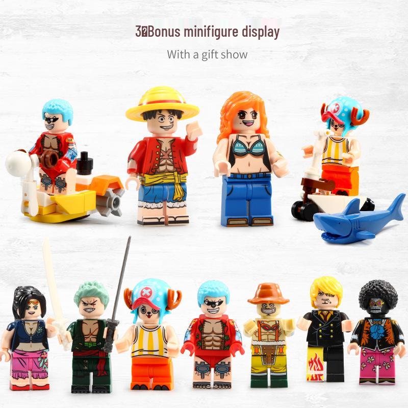 Thousand Sunny Schiff Kompatible Lego Steine - One Piece Pädagogisches Bauset für Jungen (S Marke 6298)