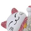 Cat Ornament Glitter Anti-scratch Polymer Clay Lovely Lying Manekineko Good Luck Decor for Car