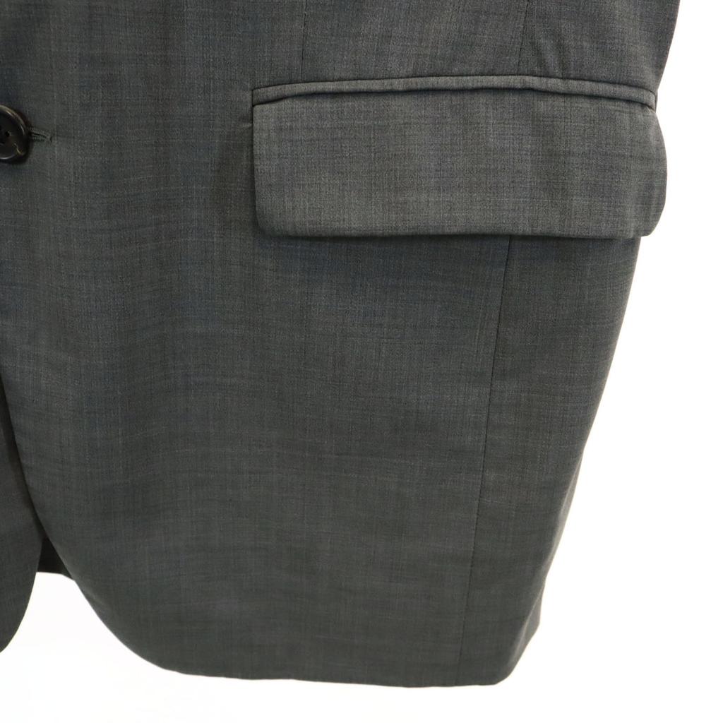 Prada Made In Italy Wool Tailored Jacket 48 Gray Men's Used