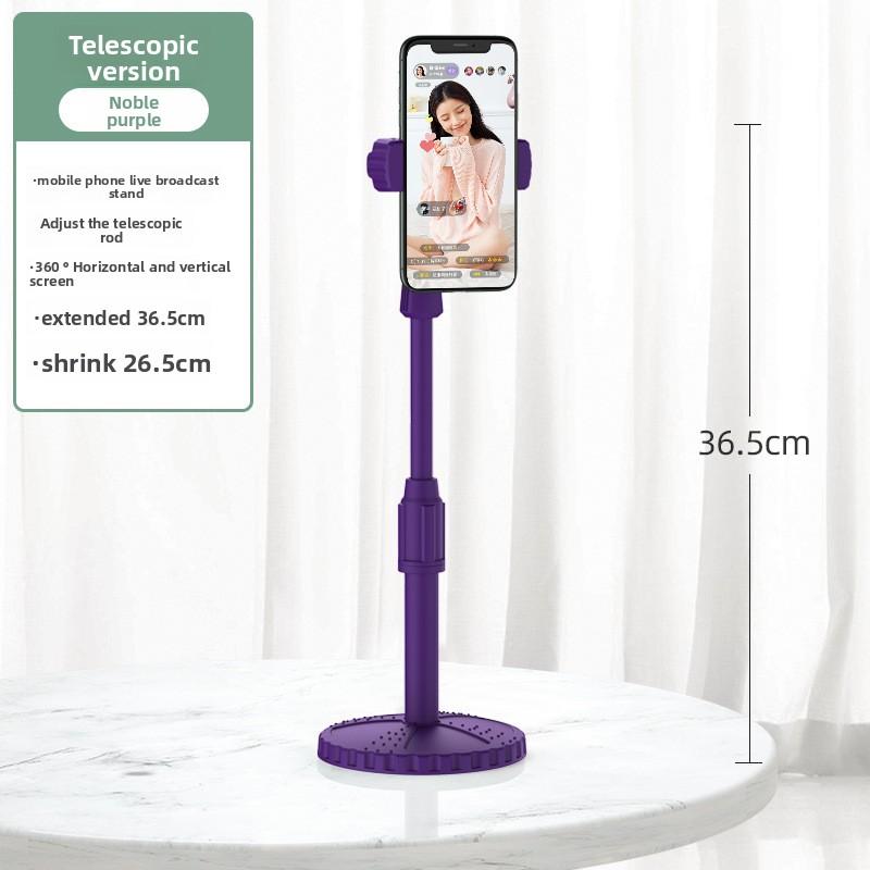 Mobile Phone Stand Holder, Desktop Live Streaming Bracket, Floor-standing, Lazy Person's Computer, Invisible Selfie