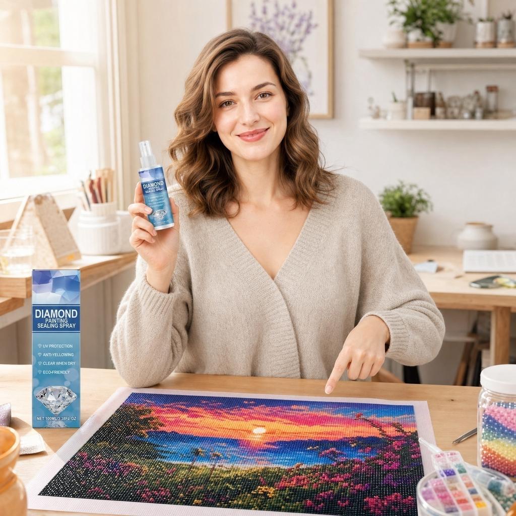 Versiegelungsspray - Klarer Schutzversiegler für fertige Kunstwerke