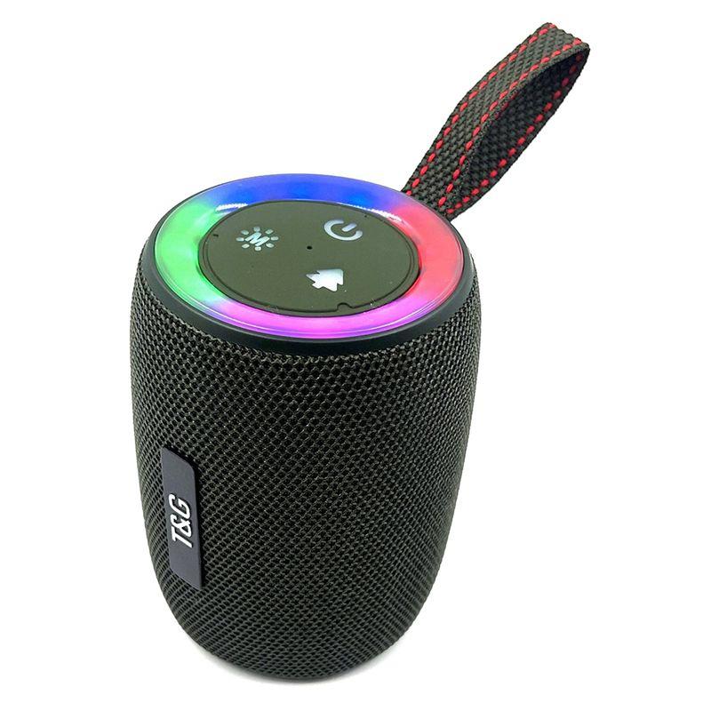 ABUO-Bluetooth Speaker Outdoor Bass Wireless Speaker Portable Subwoofer Outdoor Portable Colorful Diaphragm Light Speaker