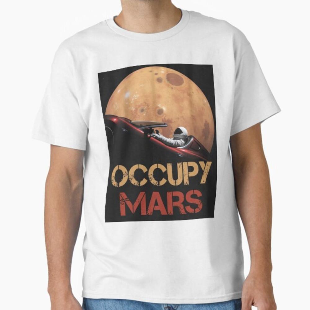 Займи Марс Астрономия Космический Исследователь Ракетная Наука Футболка Унисекс Футболка M
