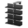 Storage Rack Strong Load-bearing Space-Saving Easy Access Simple Installation 4-Layer Vertical Shelf Flavor Storage Holder