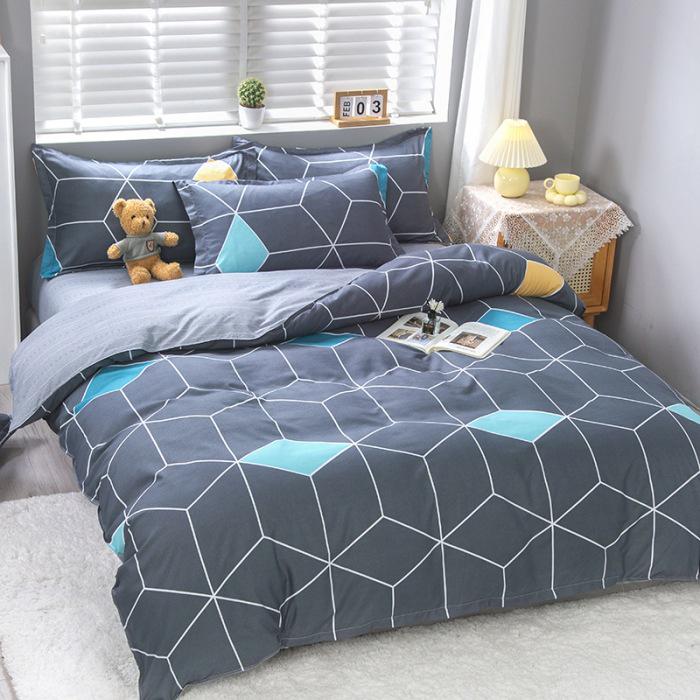 Aloe Cotton Brushed Flannel Duvet Cover for Dorms - Available in 1.5, 1.8, 2 Meters - Pure Cotton