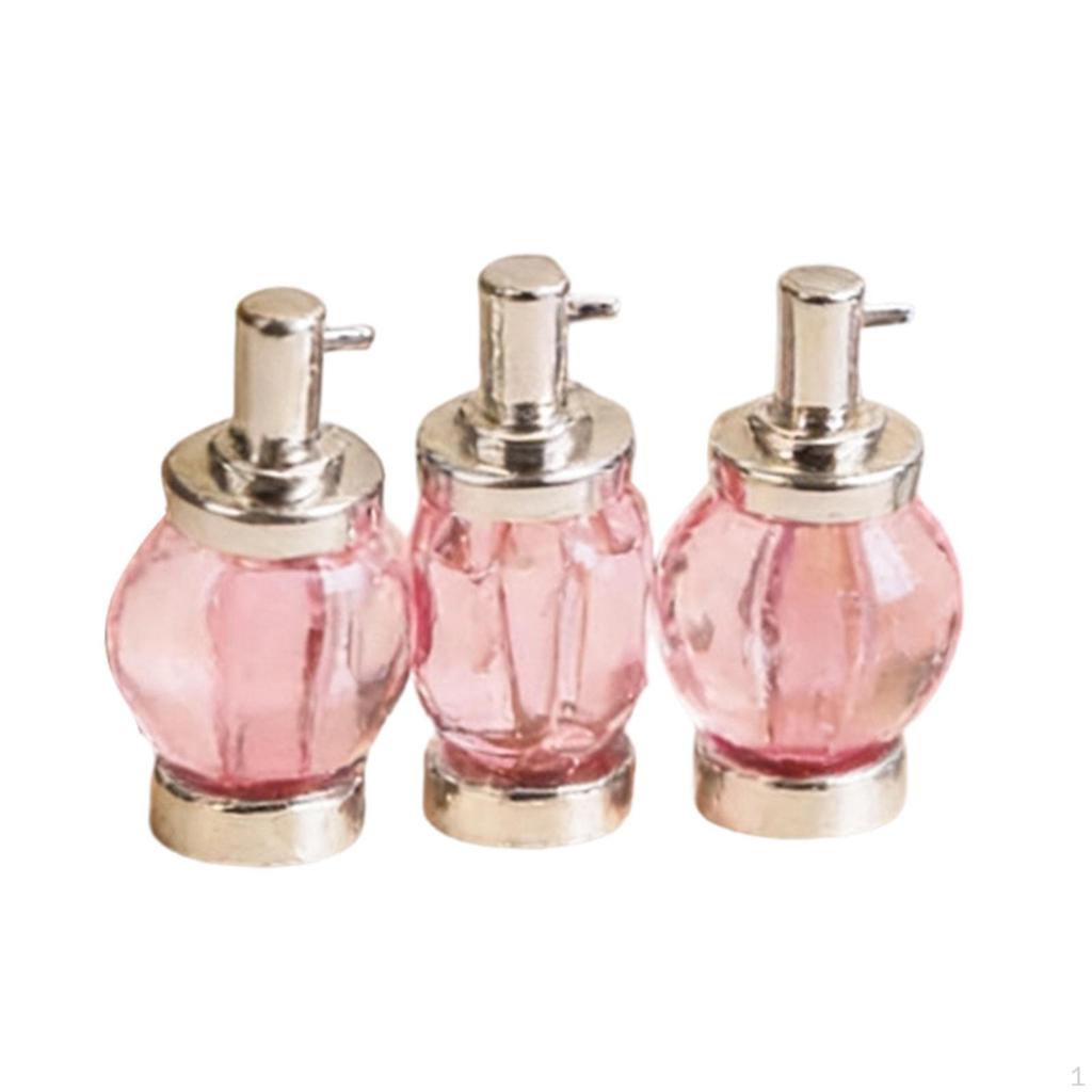 Dollhouse Accessory Set, Mini Models, Perfume Bottles, Photo Props, Tiny Ornaments, Miniature