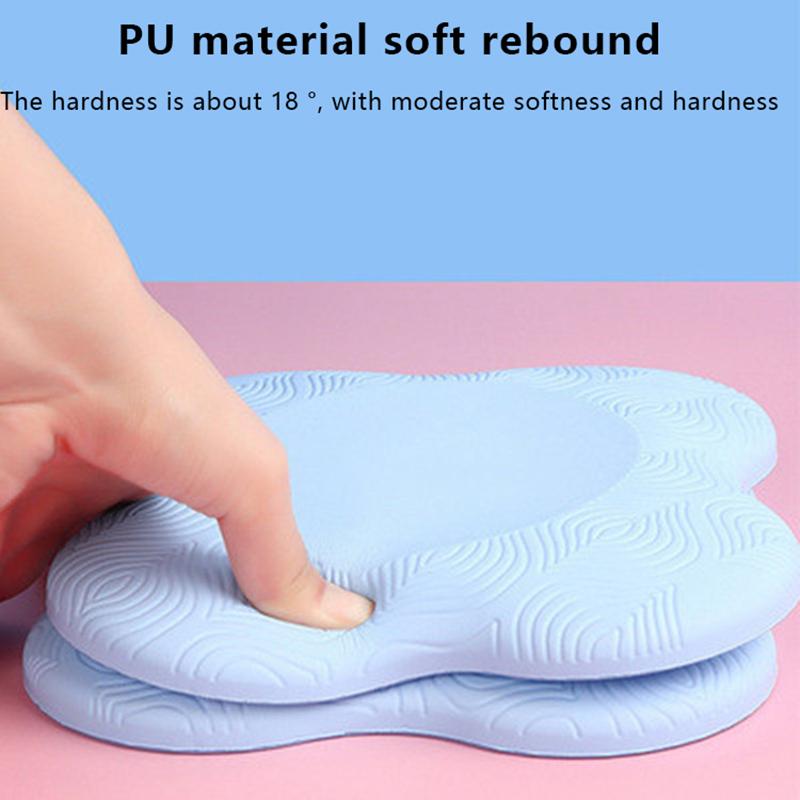 1 Pack Knee Pad Wrist Anti-Slip Solid Color Protective Mat Yoga Mat Anti-Slip Kn