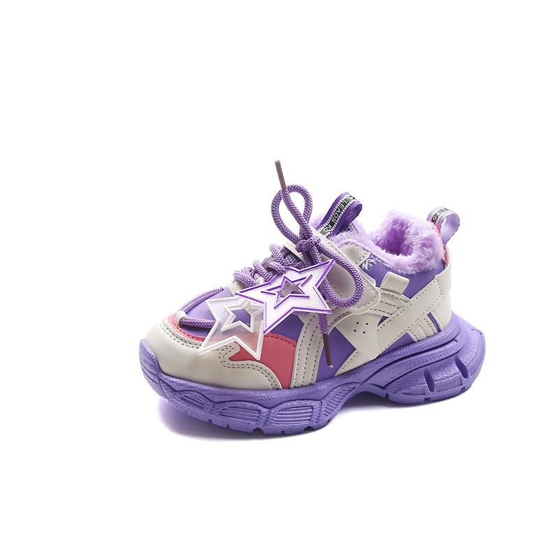 Plush and Warm Sports High-value Outdoor Leisure Large Cotton Running Shoes
