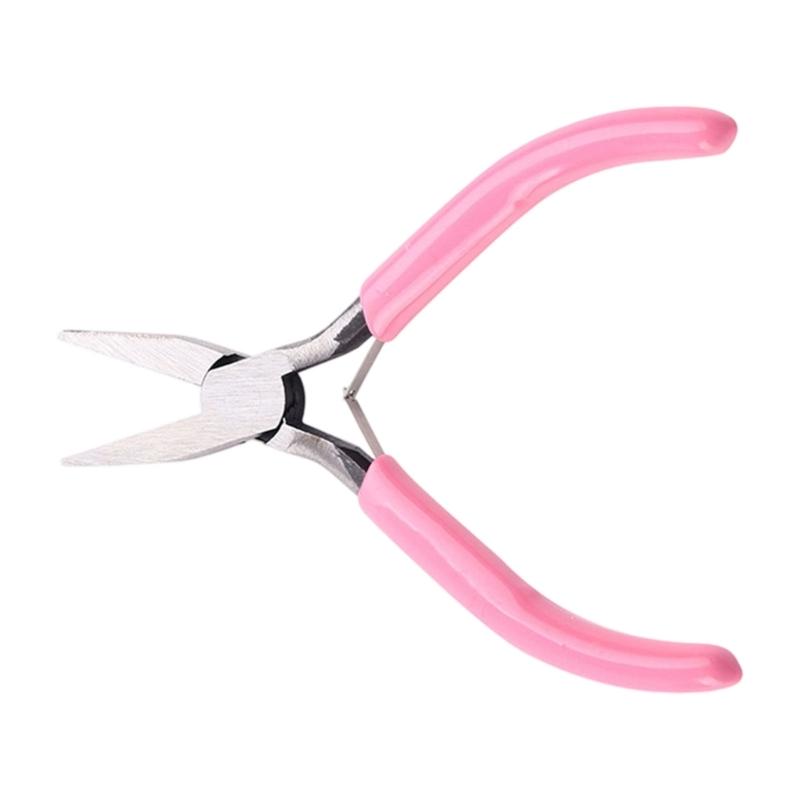 Heavy Duty Pink Crafting Pliers Featuring Reinforced Steel Construction Flexible Jaw Design Suitable For DIYer Projects