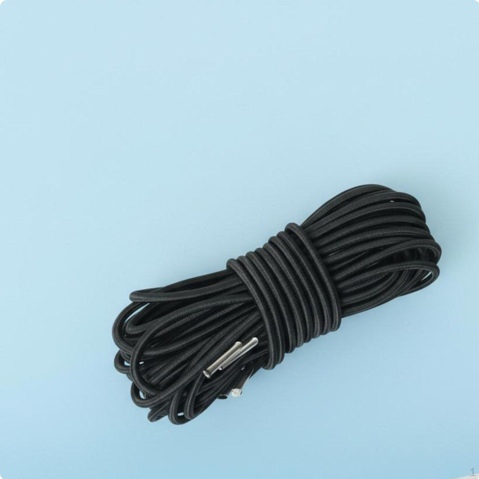 Lounge Chair Lacing Cord High Elastic Repair Rope Recliner Bungee Black Standard SET Black Standard SET