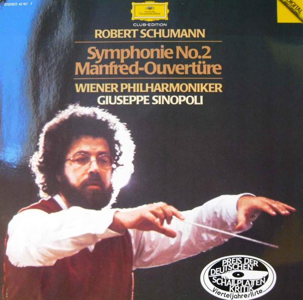 

LP Record ROBERT SCHUMANN - WIENER PHILHARMON - Symphonie No. 2 / Manfred-Ouvertüre 421677 Deutsche Grammo 1984 UK Classical Used
