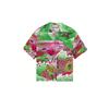 Music Ocean Print Bowling Shirt Multi 703607-ZAJUH-3832