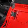 Chevrolet Corvette için C6 2005-2013 Yumuşak Karbon Fiber Araba Kapı Kolu Kapı Kase koruma kapağı Trim Etiket Araba