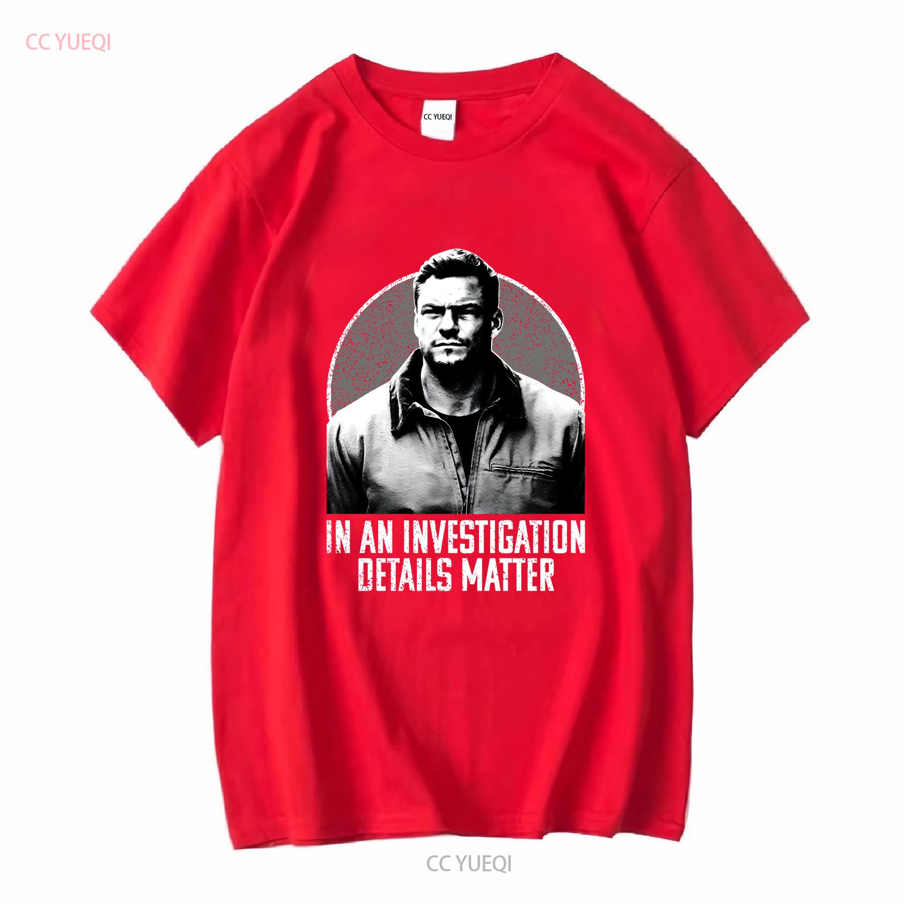 Reacher In An Investigation Details Matter Jack Mens T Shirt All Sizes And Colours long or short sleeves vintage Washed Casual S